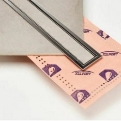 Κανάλι Ντουζiέρας Σιφών Tema 93736-1 60cm Ανοξείδωτο Χρωμέ με Μόνωση